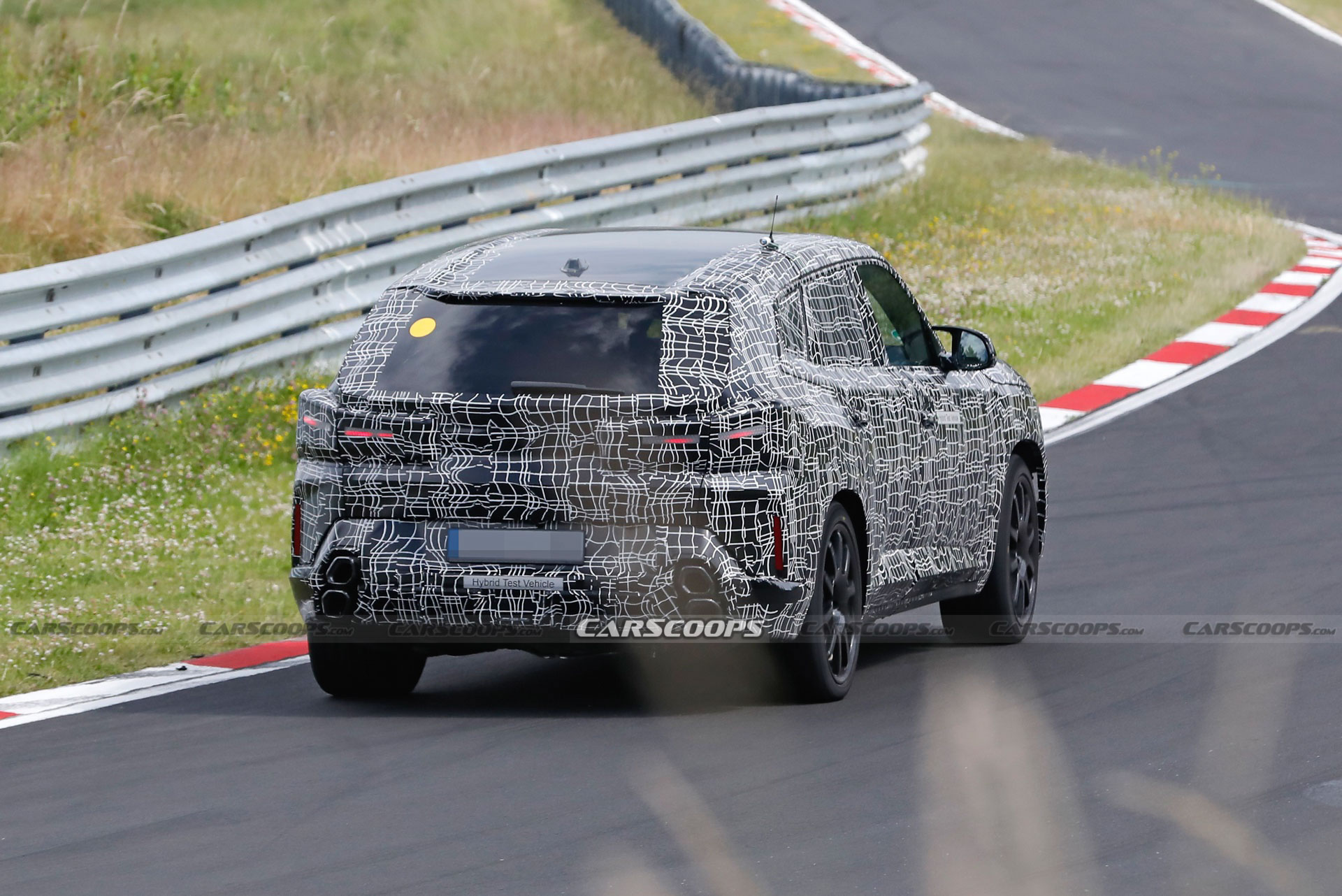 2023 BMW XM Hybrid Reveals A Hint Of Grille During Nürburgring Workout