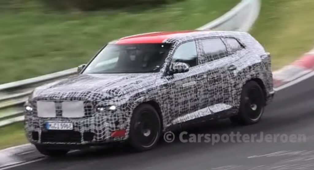 BMW XM Spied Testing At The Nürburgring And It Sounds Rather Good