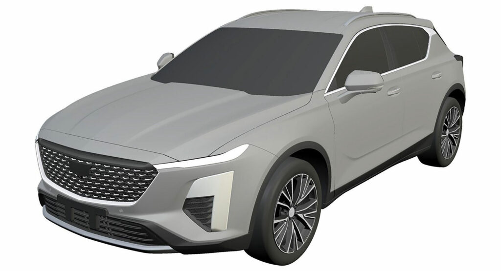  Cadillac’s Entry-Level GT4 SUV Hits The Patent Office Ahead Of Debut In China Later This Year