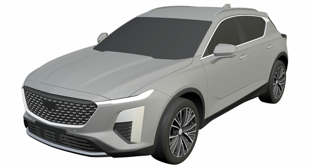 Cadillac’s Entry-Level GT4 SUV Hits The Patent Office Ahead Of Debut In China Later This Year