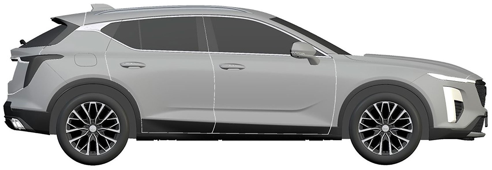Cadillac’s Entry-Level GT4 SUV Hits The Patent Office Ahead Of Debut In China Later This Year