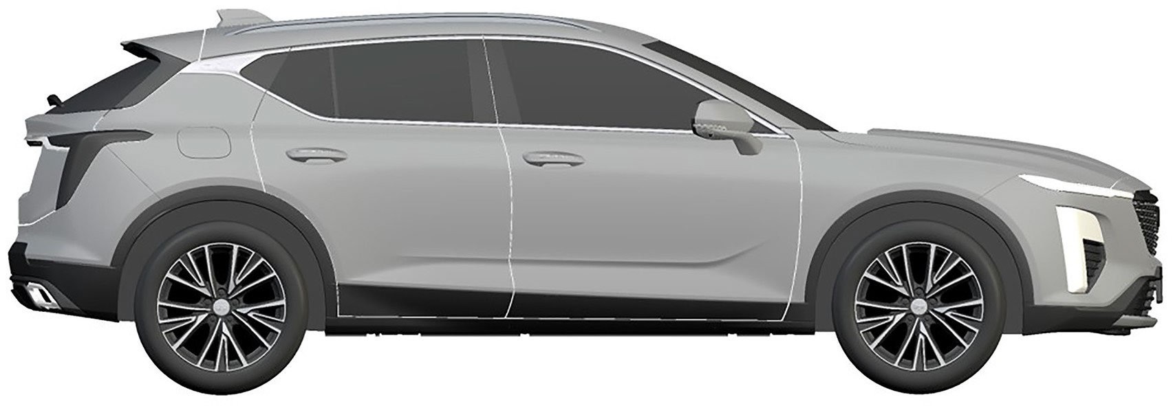 Cadillac’s Entry-Level GT4 SUV Hits The Patent Office Ahead Of Debut In China Later This Year