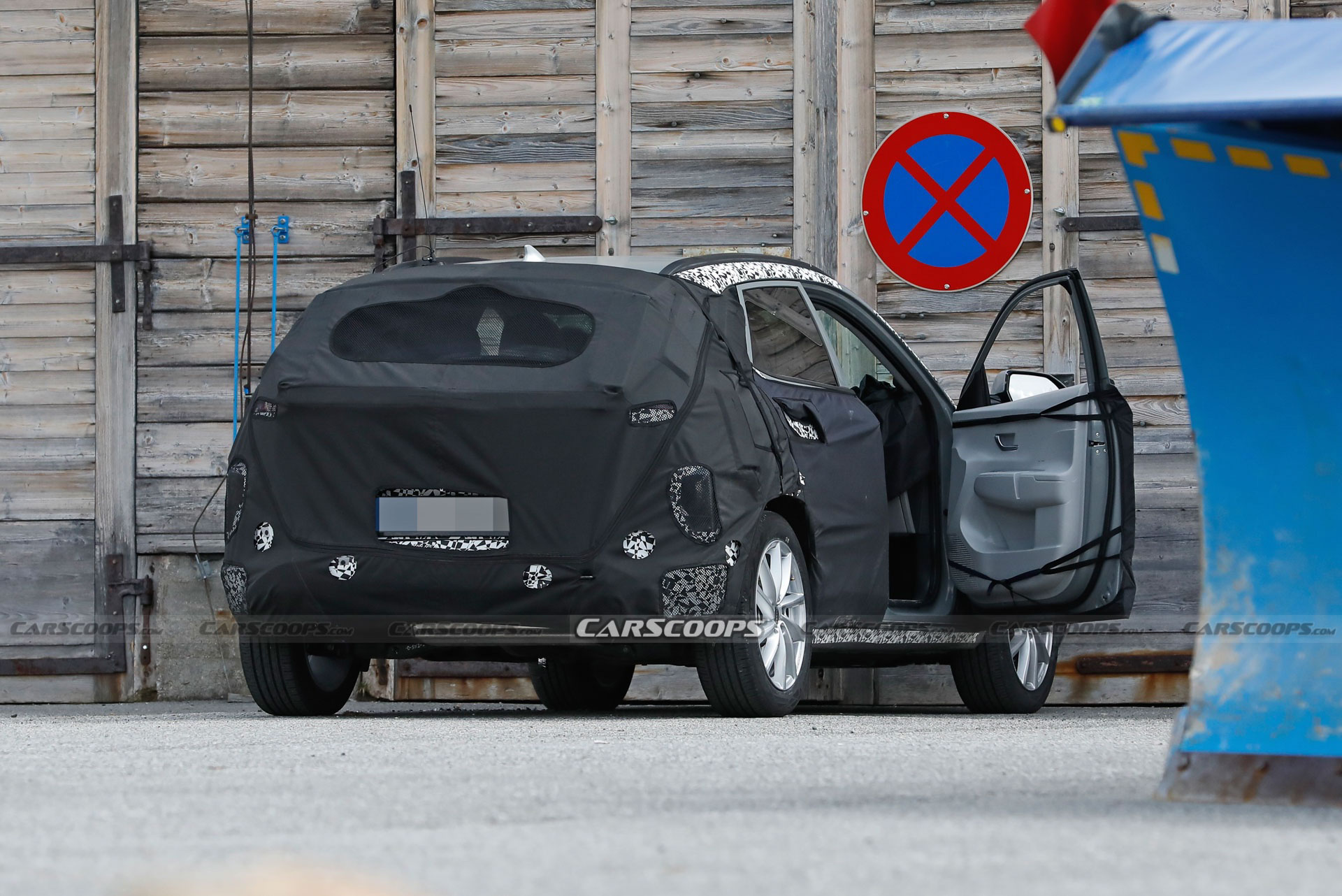 2024 Hyundai Kona Peels Off Some Disguise To Reveal Full-Width Light Bar