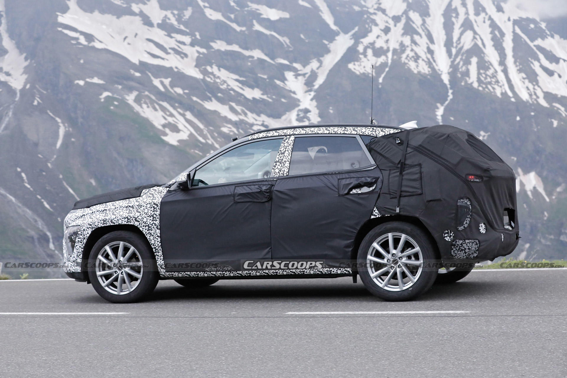 2024 Hyundai Kona Peels Off Some Disguise To Reveal Full-Width Light Bar