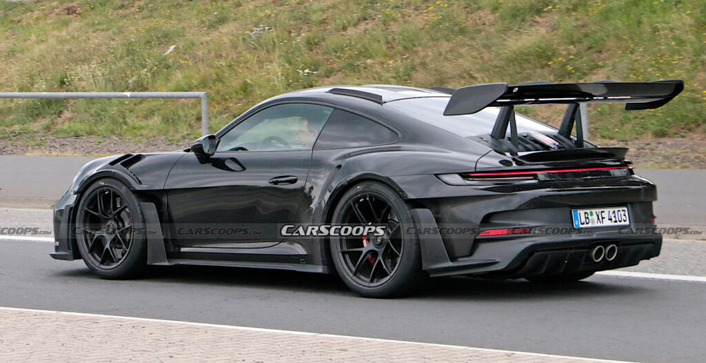  2023 Porsche 911 GT3 RS Drops Entire Disguise Ahead of Goodwood Launch