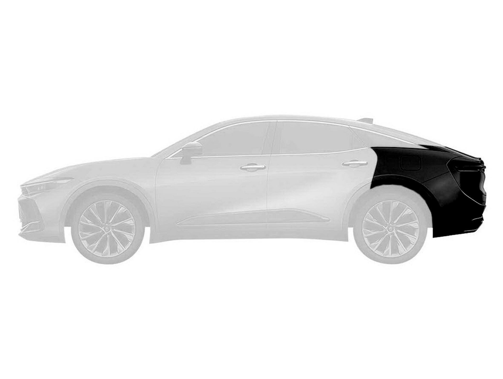 2023 Toyota Crown Patent Images Reveal High-Rise Sedan Form, Coming To The U.S. This Fall