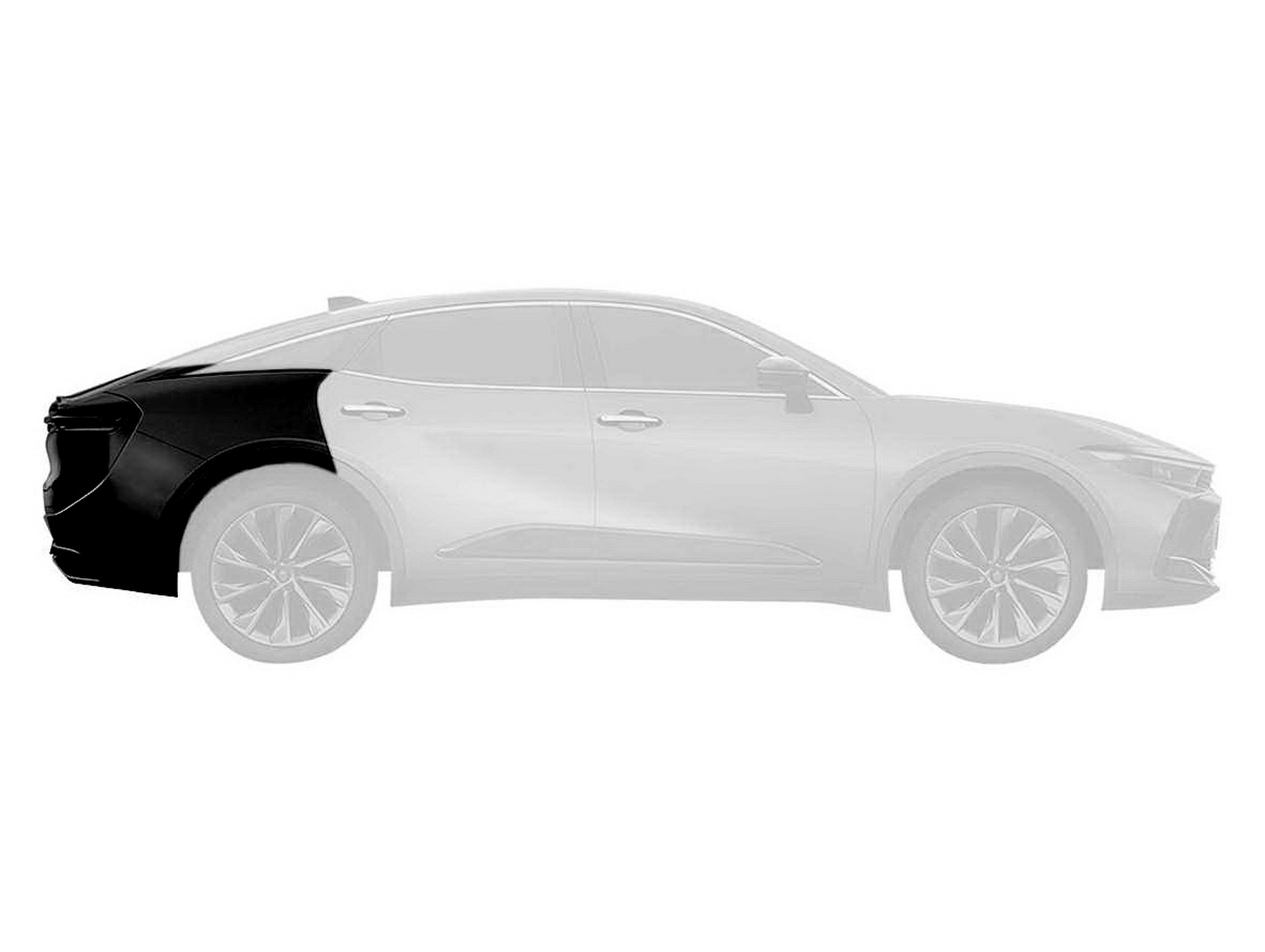 2023 Toyota Crown Patent Images Reveal High-Rise Sedan Form, Coming To The U.S. This Fall