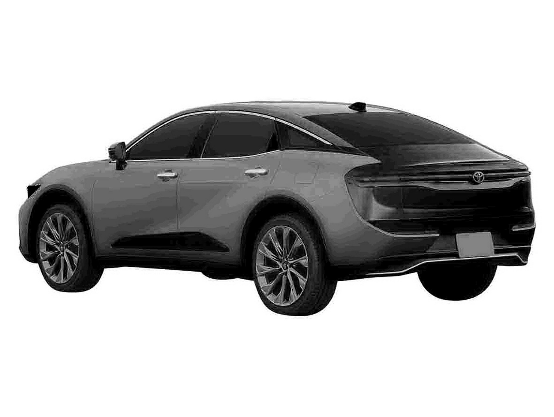 2023 Toyota Crown Patent Images Reveal High-Rise Sedan Form, Coming To The U.S. This Fall