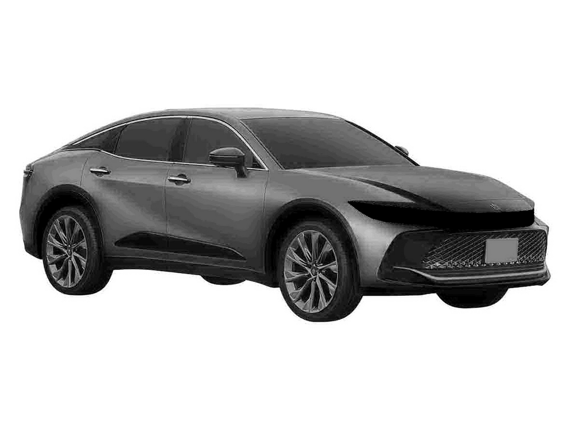 2023 Toyota Crown Patent Images Reveal High-Rise Sedan Form, Coming To The U.S. This Fall