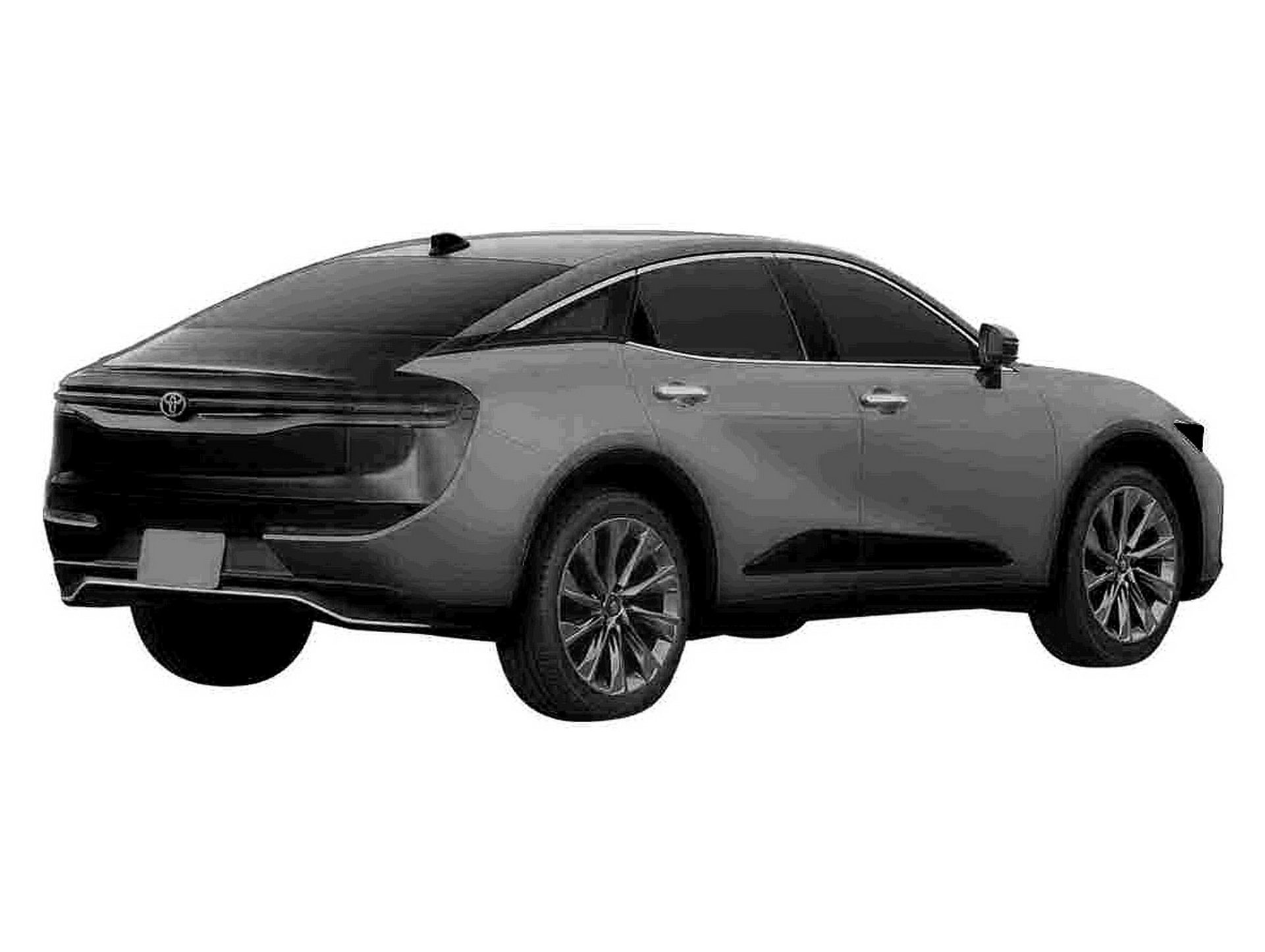 2023 Toyota Crown Patent Images Reveal High-Rise Sedan Form, Coming To The U.S. This Fall