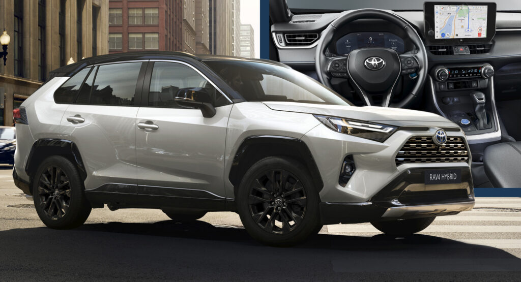  2023 Toyota RAV4 Gains New Digital Instrument Cluster And Larger Infotainment Touchscreen In Europe