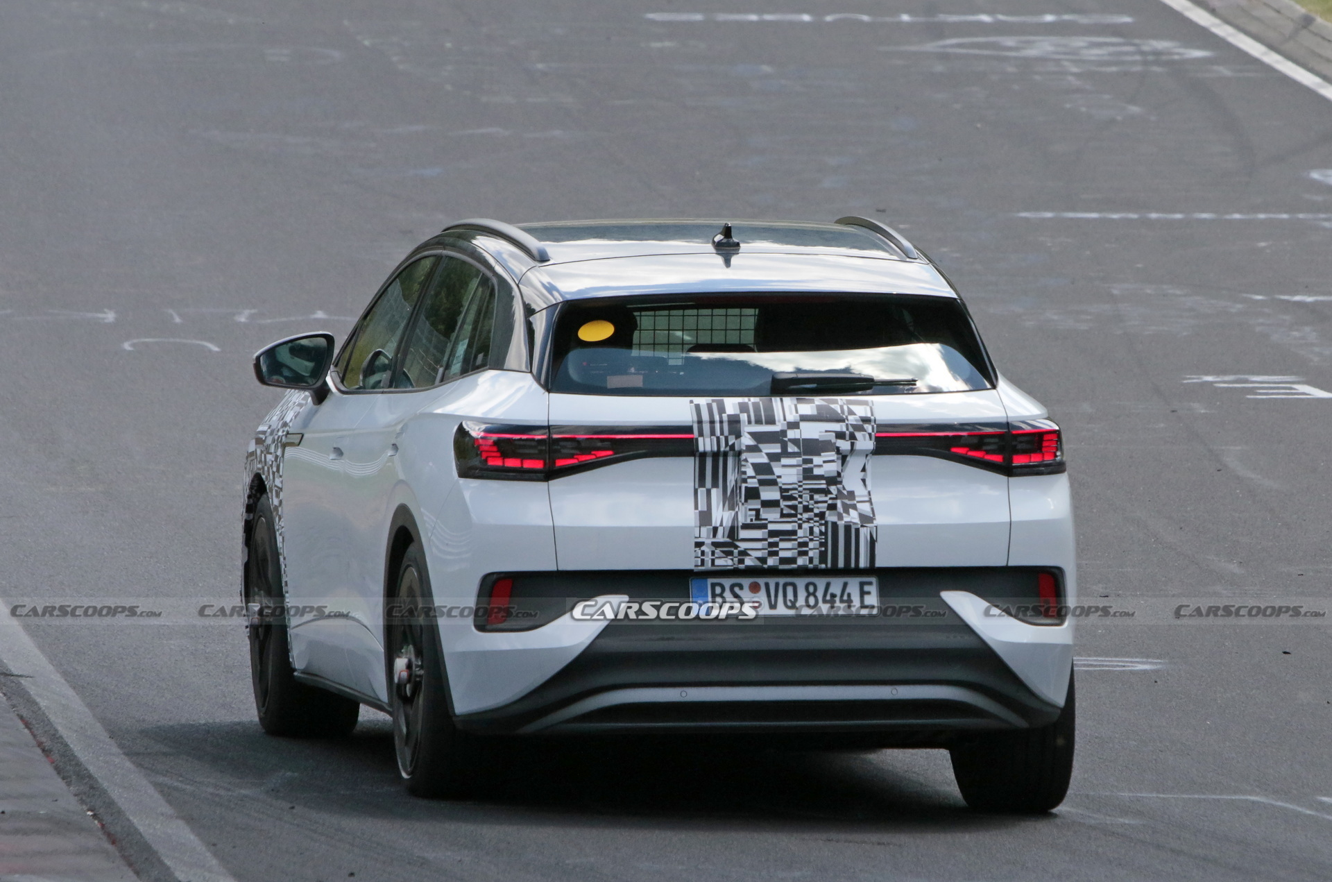 Cupra Tavascan Electric SUV Mule Caught Testing At The Nurburgring