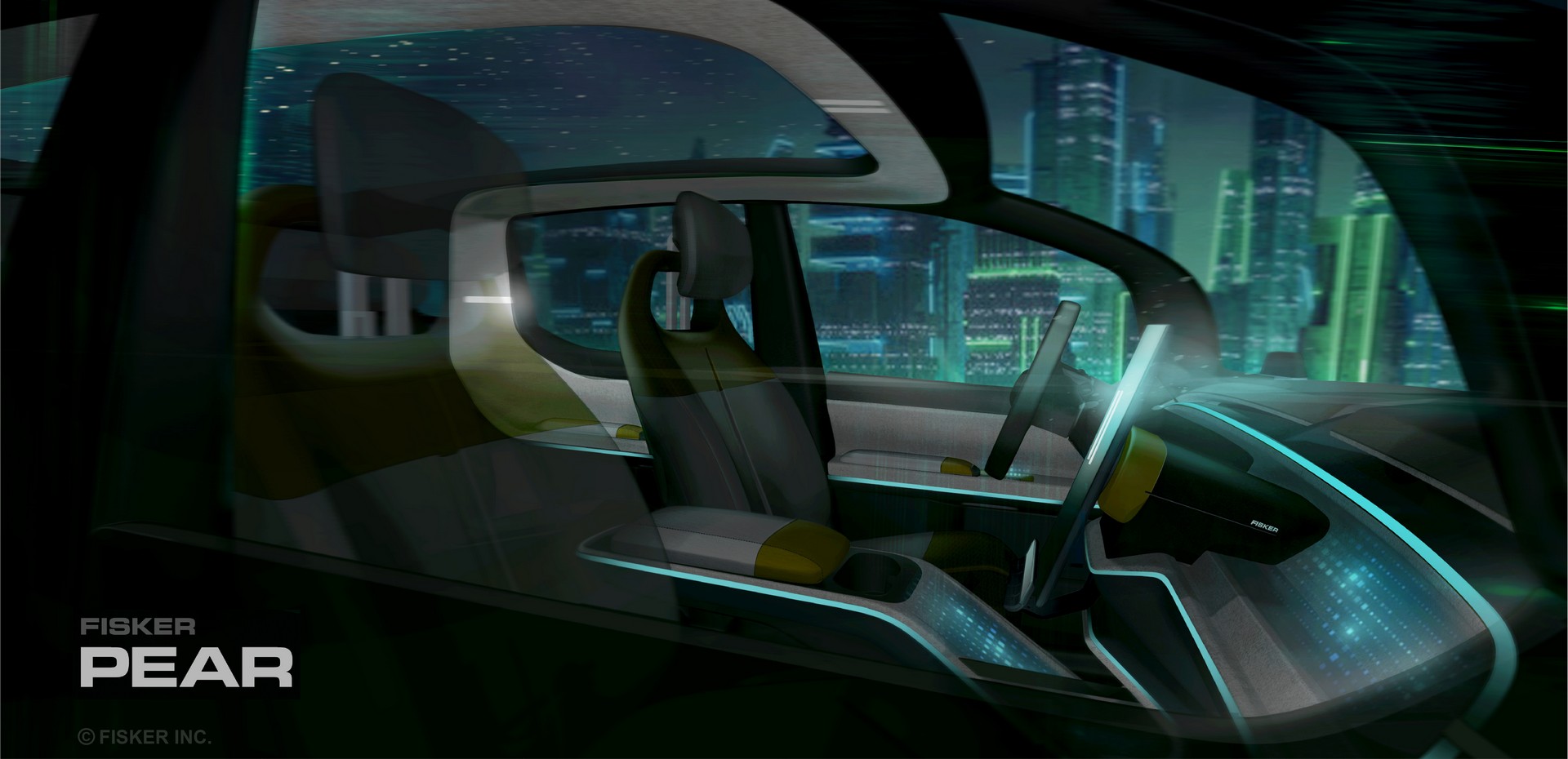 2024 Fisker PEAR Teases Its Interior, Will Offer 310+ Miles Of Range