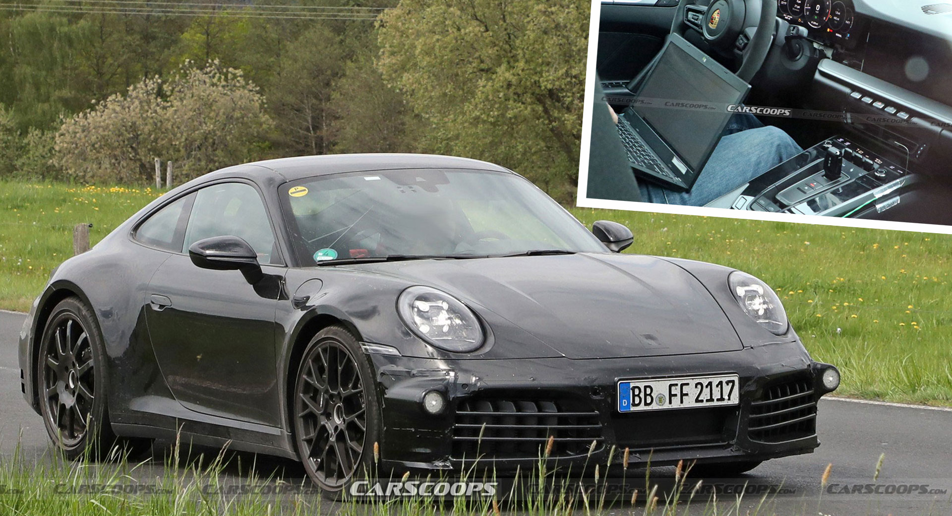 2024 Porsche 911 Spied Inside And Out, Will Sport Fully Digital
