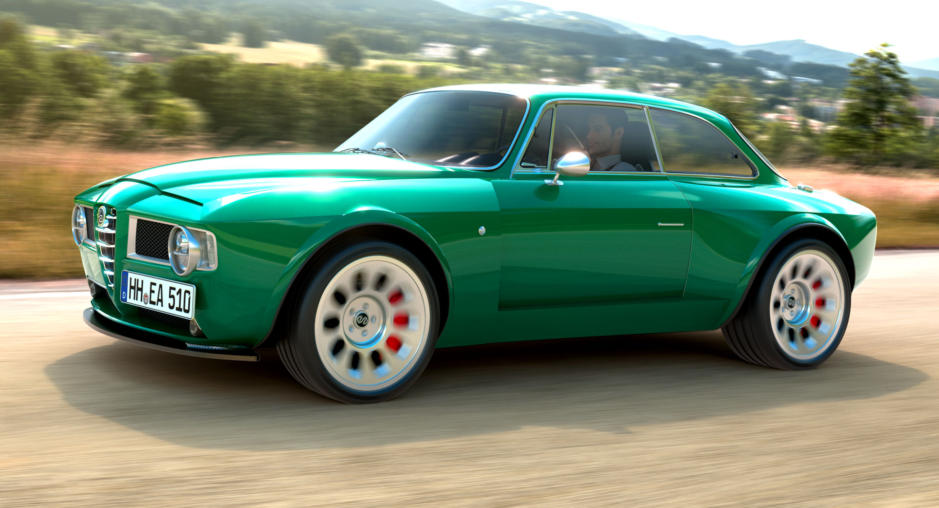 $430,000 Alfa Romeo GT Restomod Will Feature The 540HP V6 Heart Of