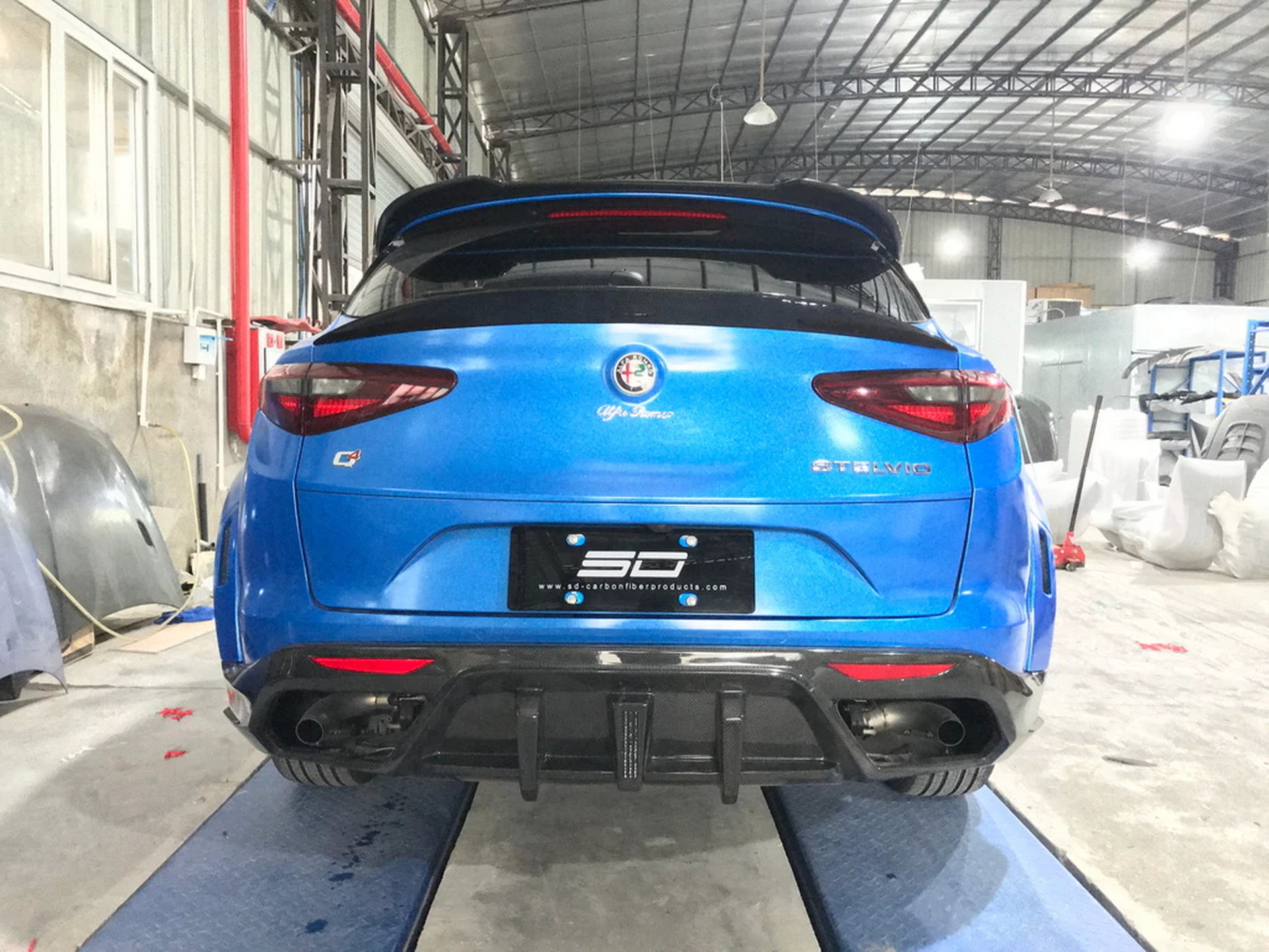 Alfa Romeo Stelvio Goes All Fast & Furious With A Wide Bodykit