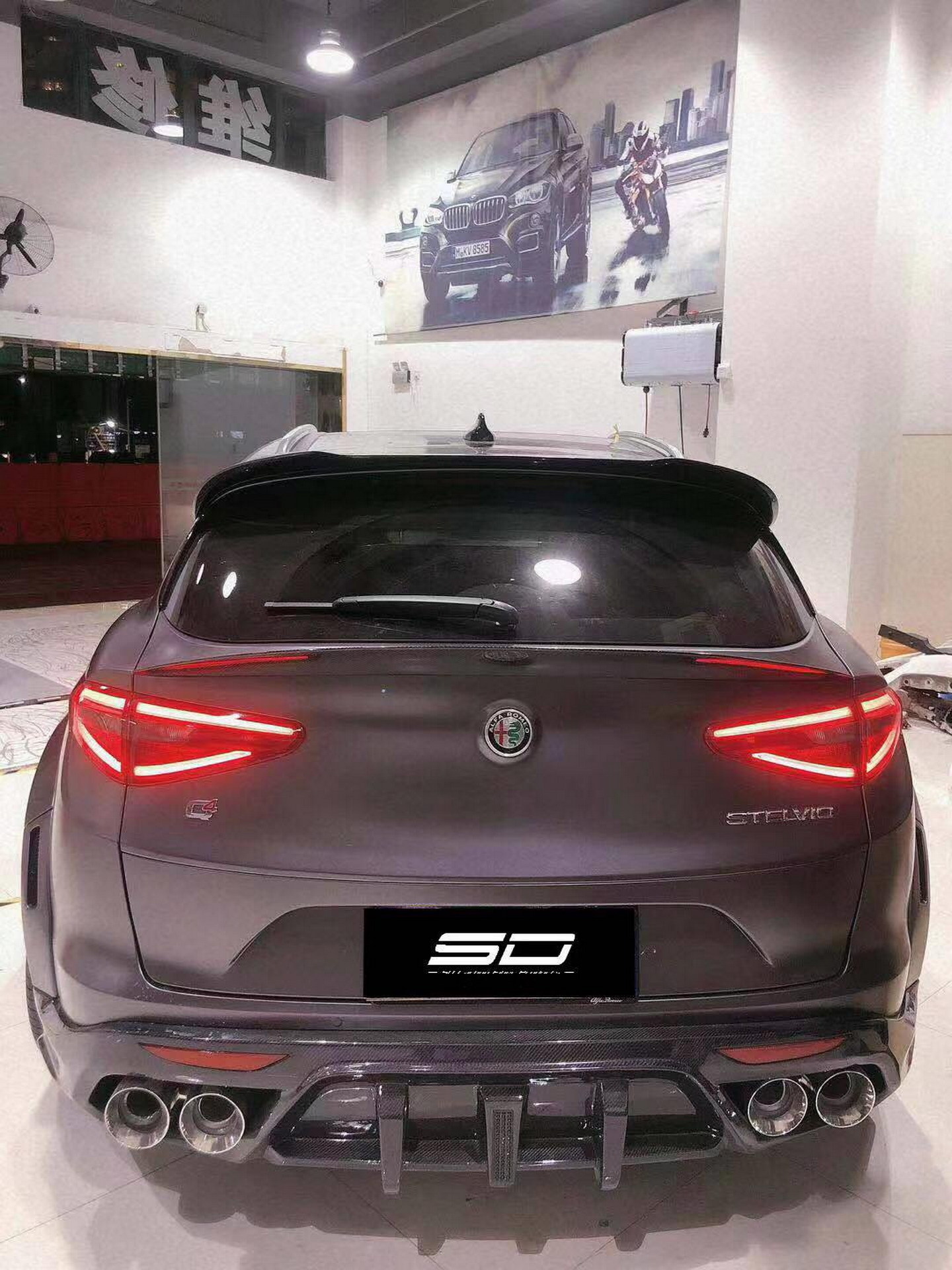 Alfa Romeo Stelvio Goes All Fast & Furious With A Wide Bodykit