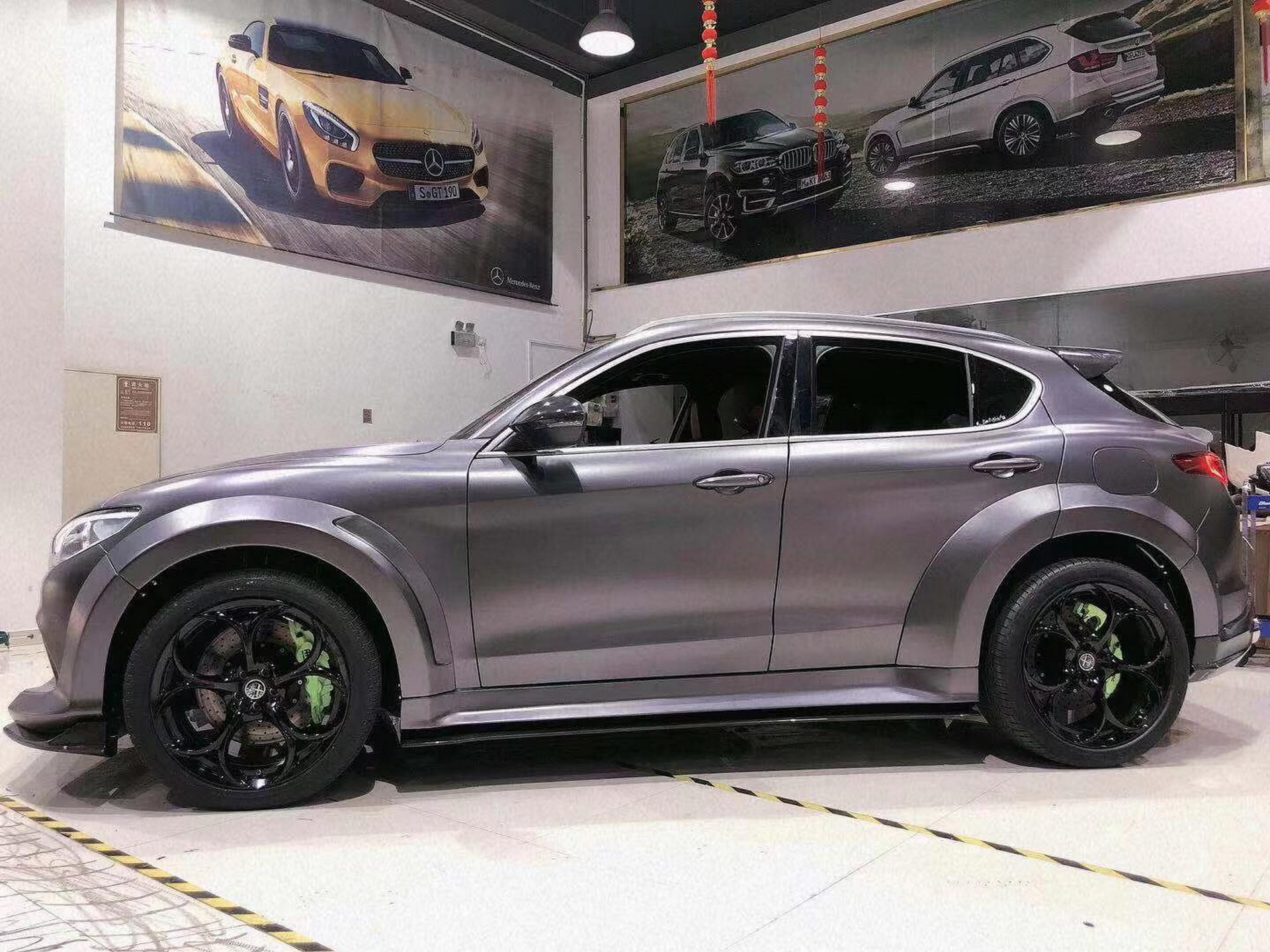 Alfa Romeo Stelvio Goes All Fast & Furious With A Wide Bodykit