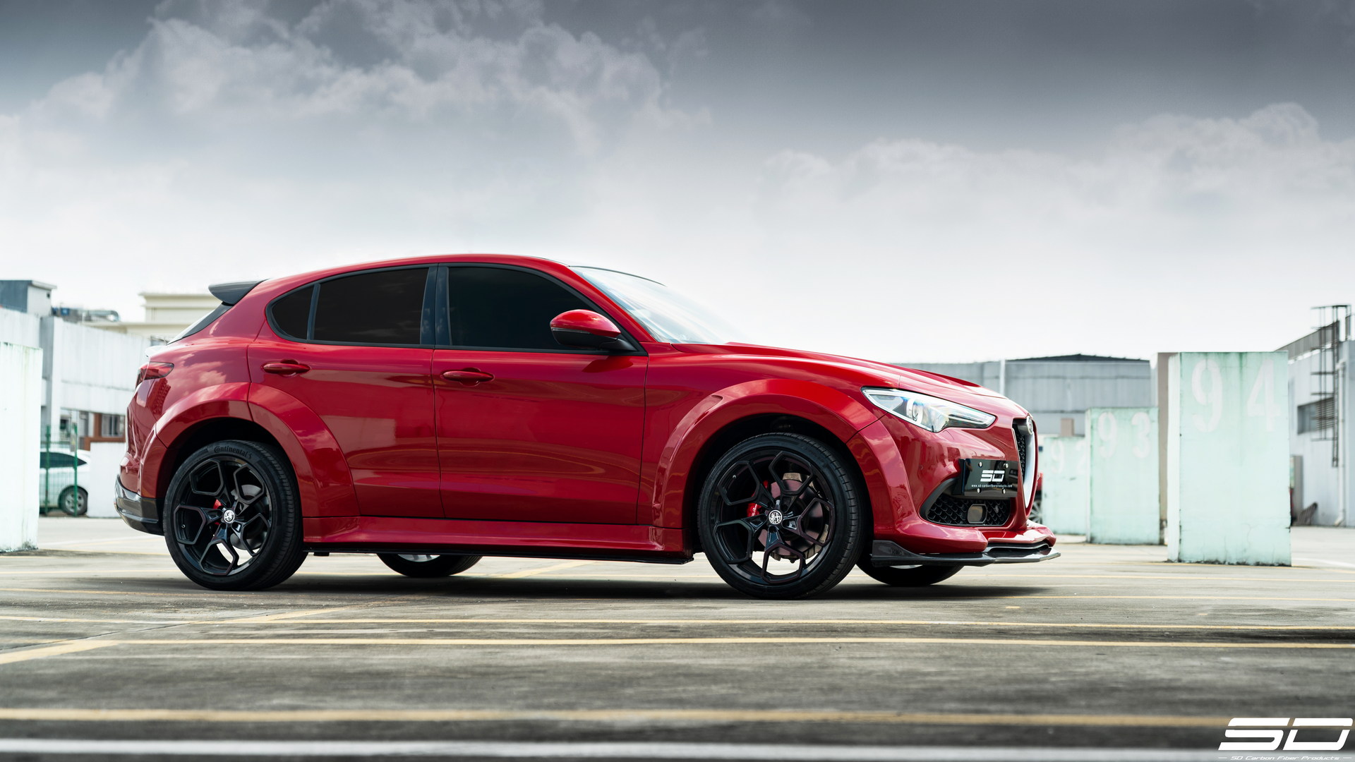 Alfa Romeo Stelvio Goes All Fast & Furious With A Wide Bodykit