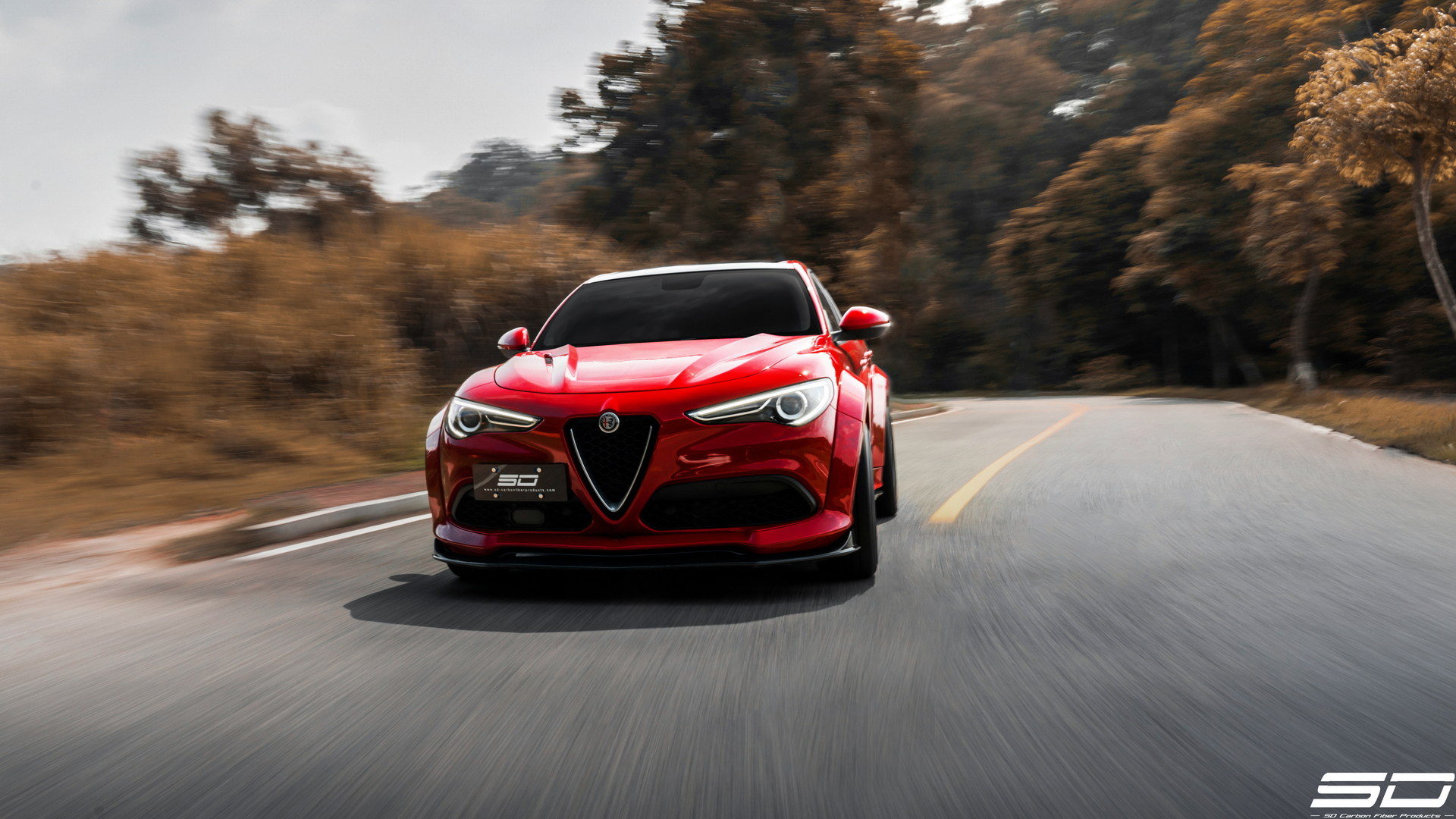 Alfa Romeo Stelvio Goes All Fast & Furious With A Wide Bodykit