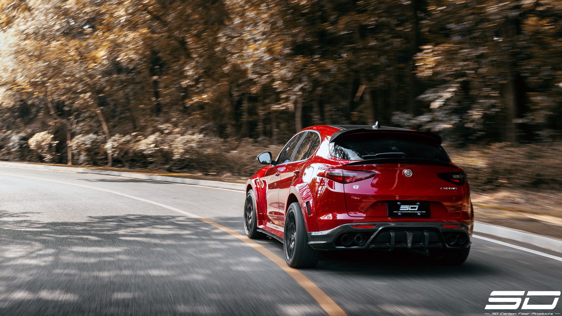 Alfa Romeo Stelvio Goes All Fast & Furious With A Wide Bodykit