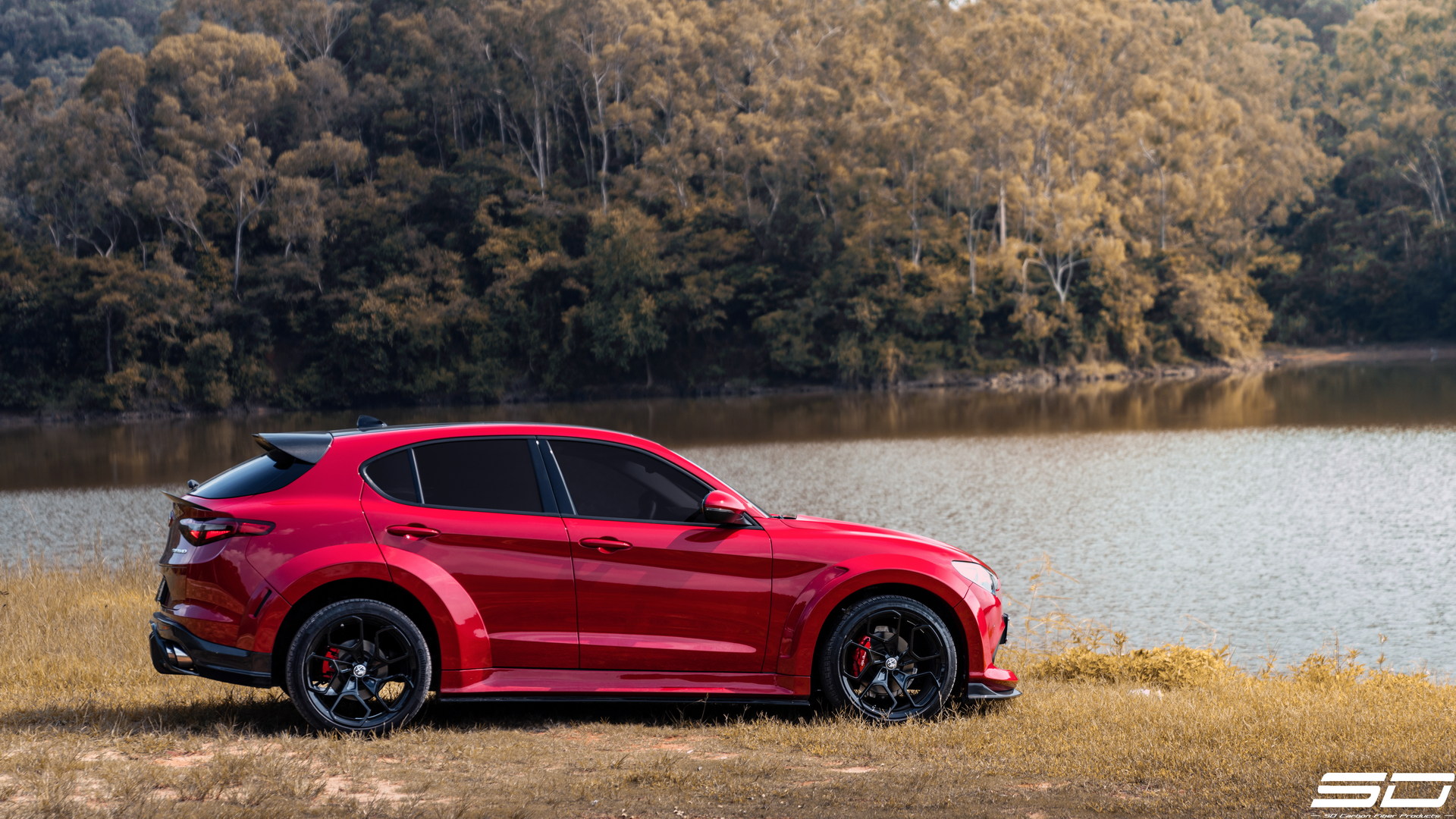 Alfa Romeo Stelvio Goes All Fast & Furious With A Wide Bodykit