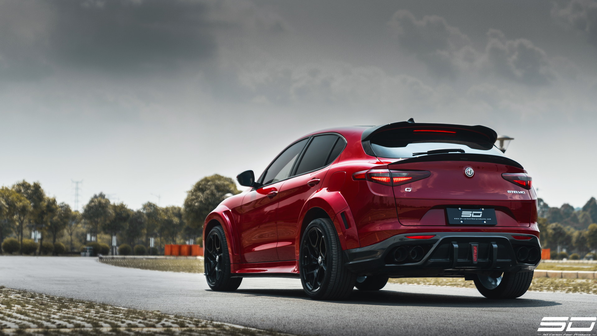 Alfa Romeo Stelvio Goes All Fast & Furious With A Wide Bodykit