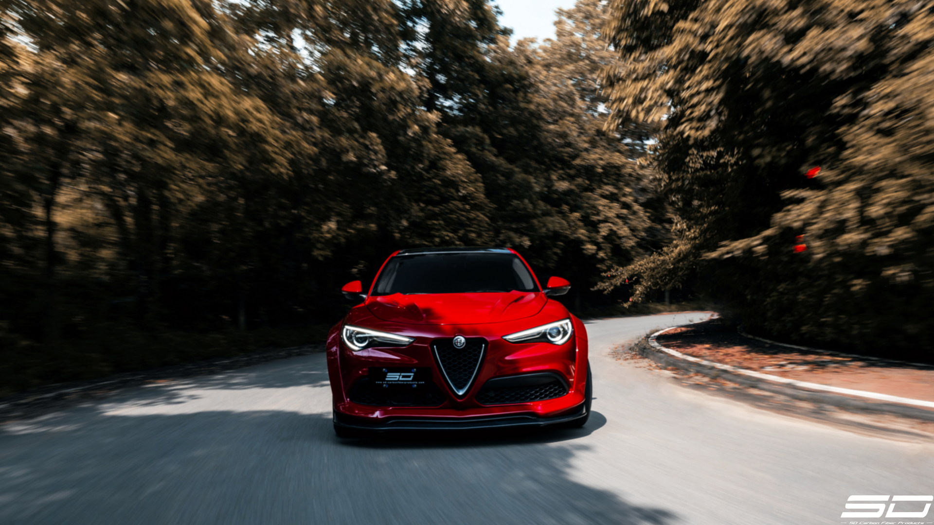 Alfa Romeo Stelvio Goes All Fast & Furious With A Wide Bodykit