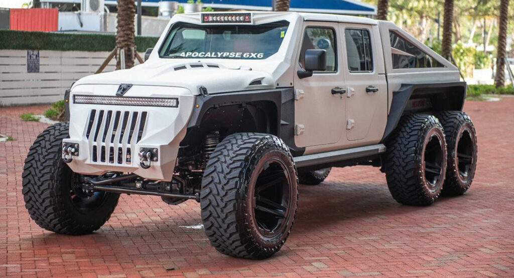 This Six-Wheeled Jeep Will Get You Ready For The Apocalypse