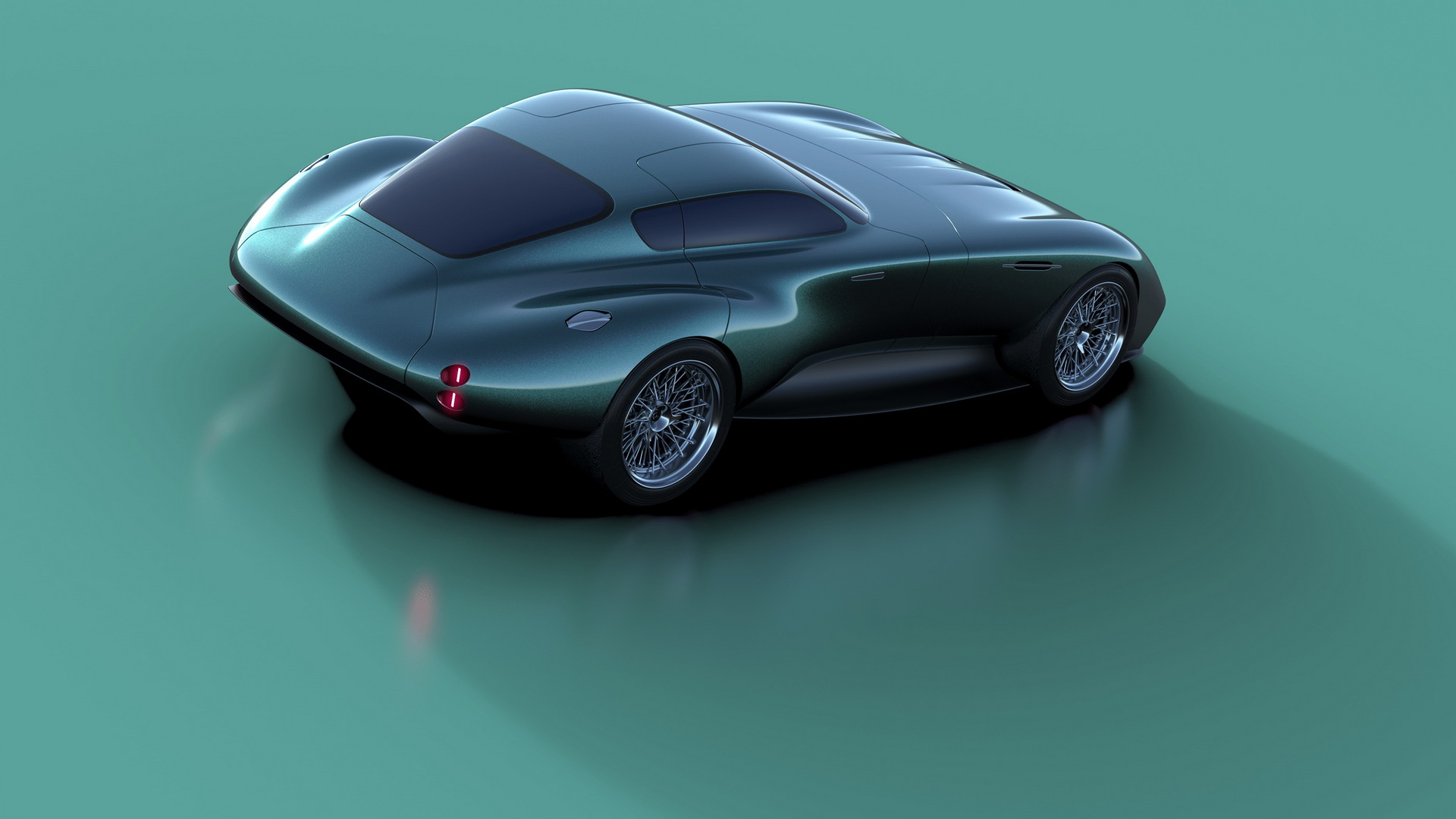 Independent Designer’s Vyrinys Is A Retro-Futuristic Take On The Classic Aston Martin GT Car