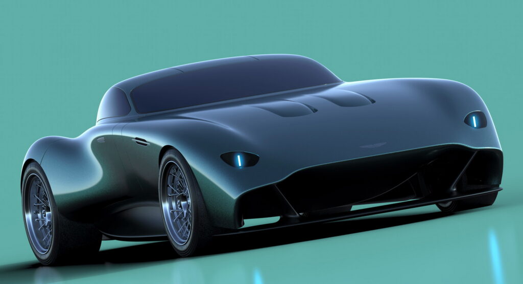 Independent Designer's Vyrinys Is A Retro-Futuristic Take On The Classic  Aston Martin GT Car