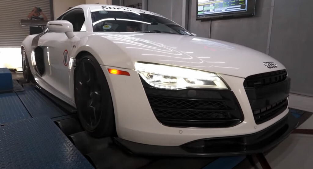  This Supercharged Audi R8 Has The Perfect Amount Of Power