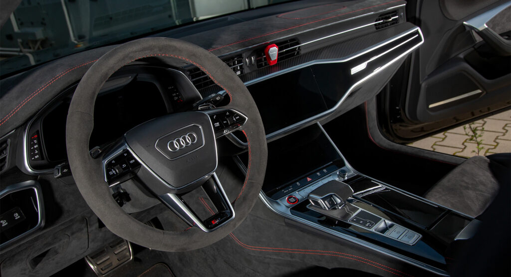 Alcantara Trim Has Transformed The Cabin Of This Audi RS6 Avant