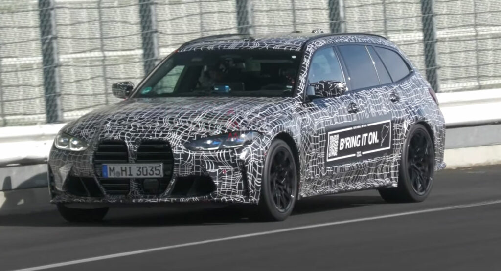  2023 BMW M3 Touring Looks Composed At The ‘Ring Before Its Official Debut