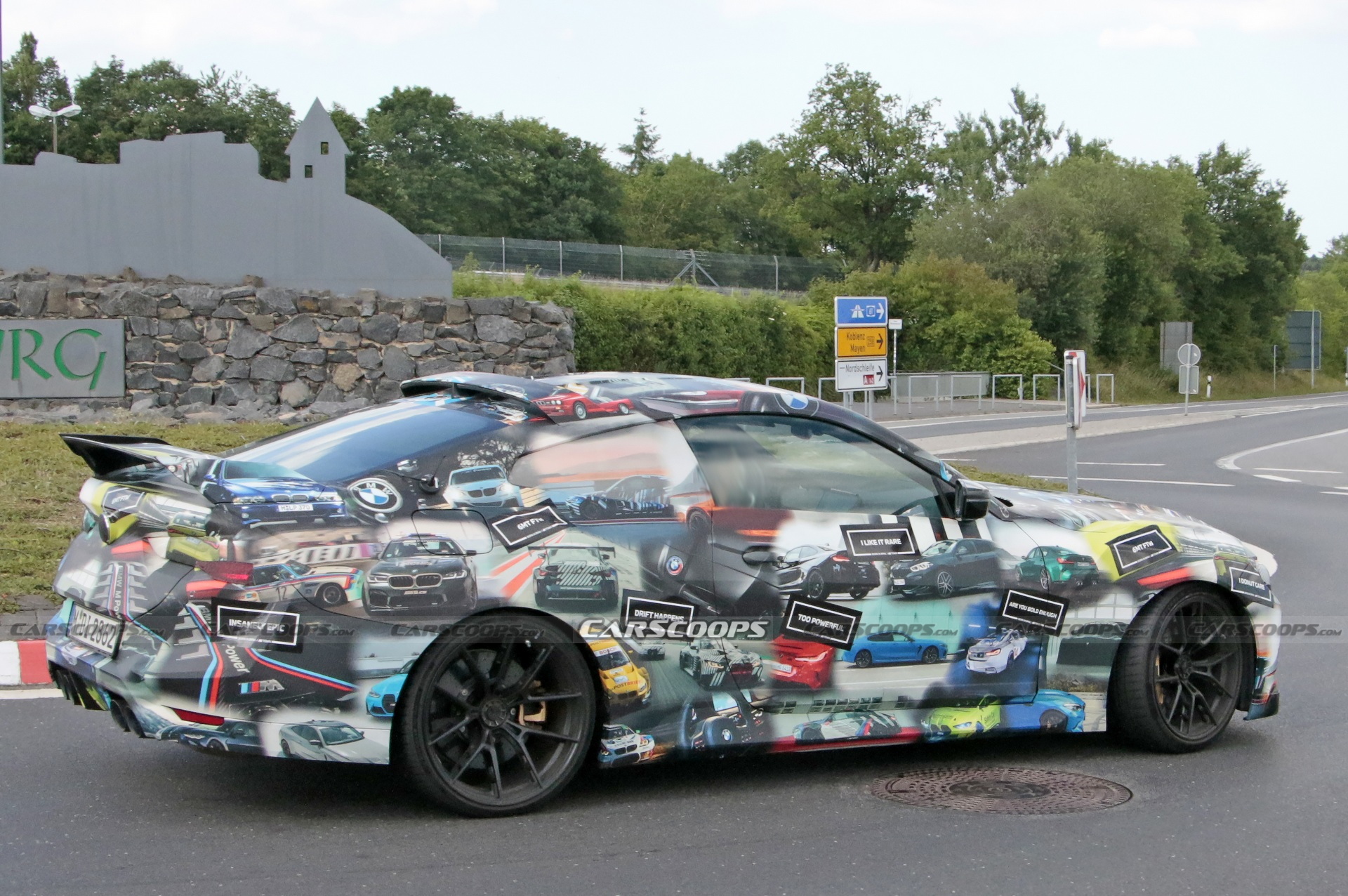 BMW’s Gorgeous 3.0 CSL Hommage Spied Again Flaunting Its Unique Styling