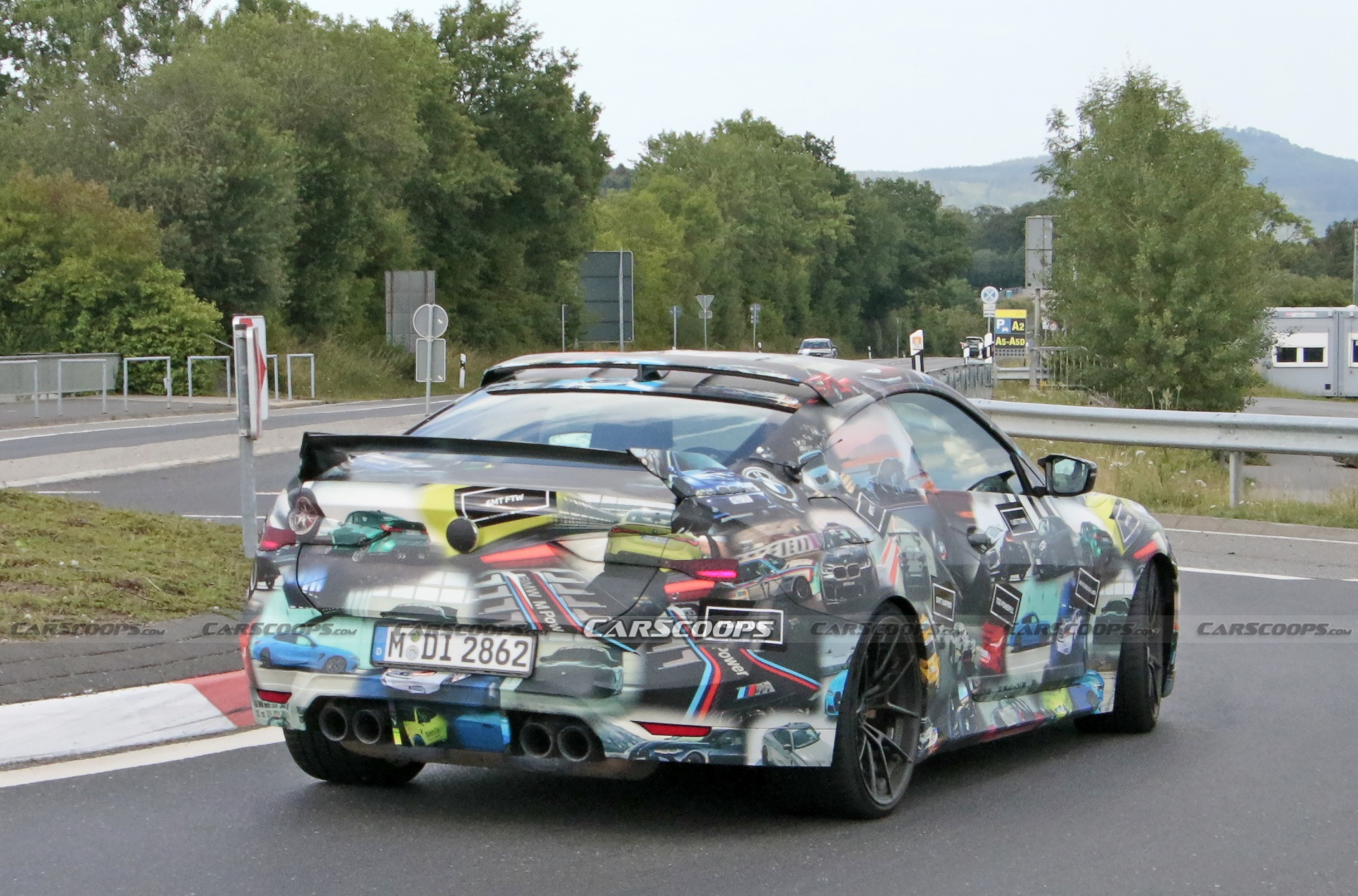 BMW’s Gorgeous 3.0 CSL Hommage Spied Again Flaunting Its Unique Styling