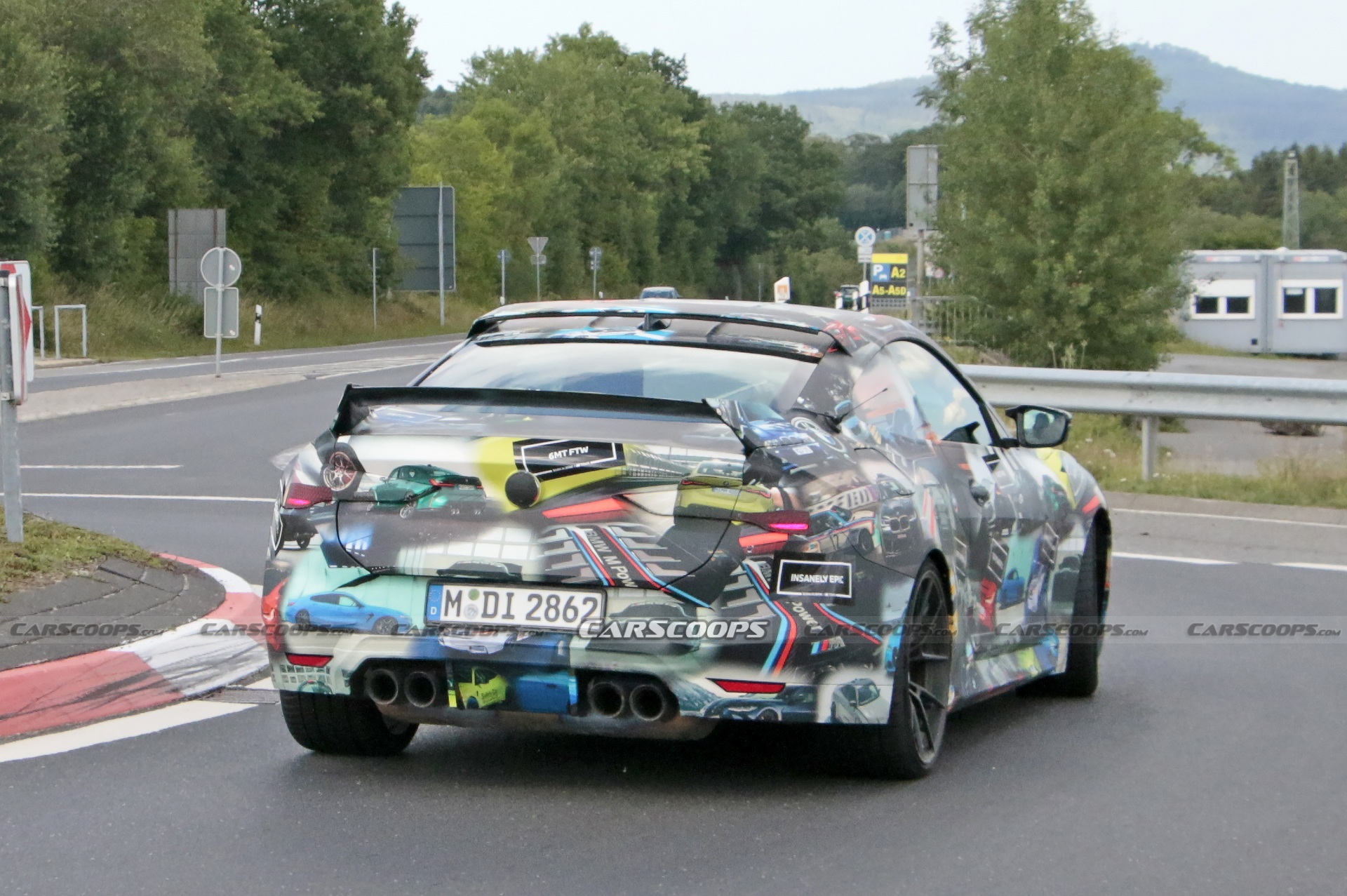 BMW’s Gorgeous 3.0 CSL Hommage Spied Again Flaunting Its Unique Styling