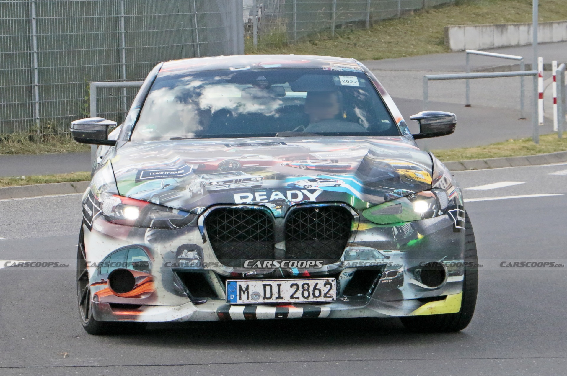 BMW’s Gorgeous 3.0 CSL Hommage Spied Again Flaunting Its Unique Styling
