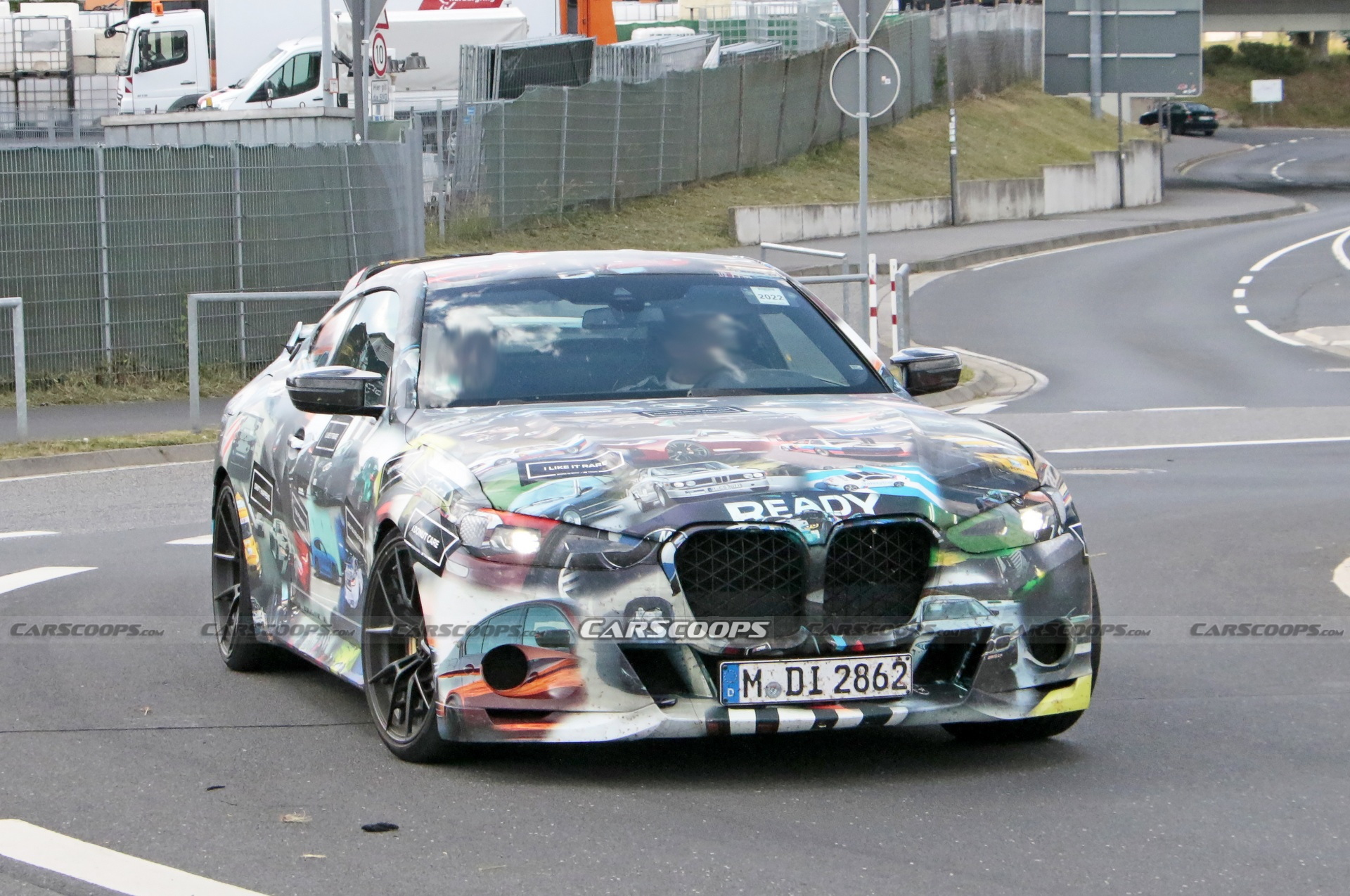 BMW’s Gorgeous 3.0 CSL Hommage Spied Again Flaunting Its Unique Styling