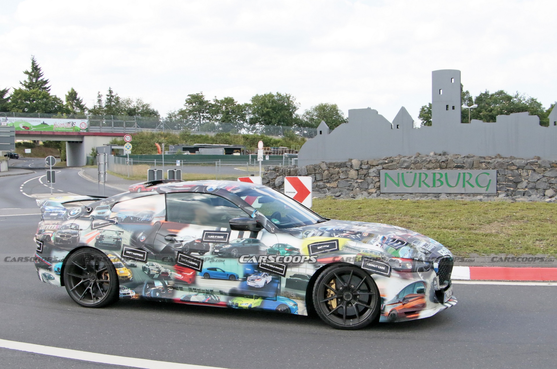 BMW’s Gorgeous 3.0 CSL Hommage Spied Again Flaunting Its Unique Styling