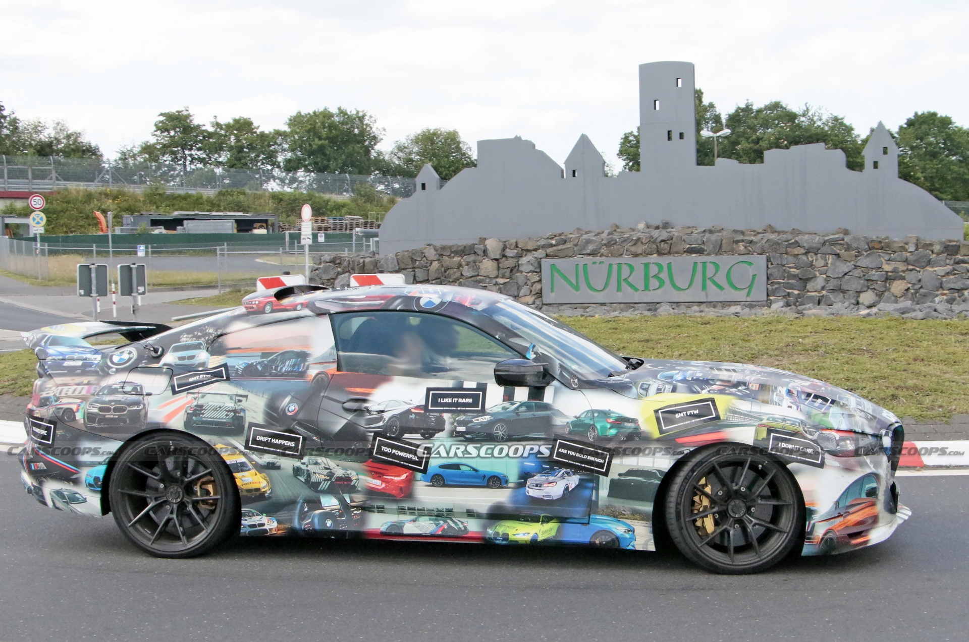 BMW’s Gorgeous 3.0 CSL Hommage Spied Again Flaunting Its Unique Styling