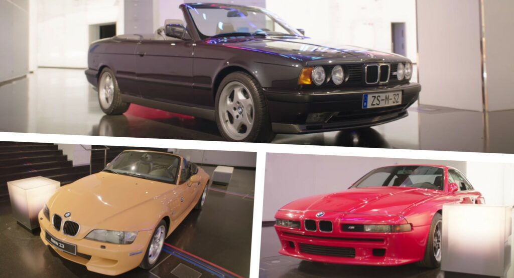  BMW M’s Secret Garage Includes M5 Convertible, V12-Powered Z3, And M8