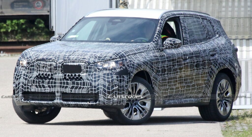  Next-Gen 2025 BMW X3 Spied For The First Time Looking Like A Larger X1