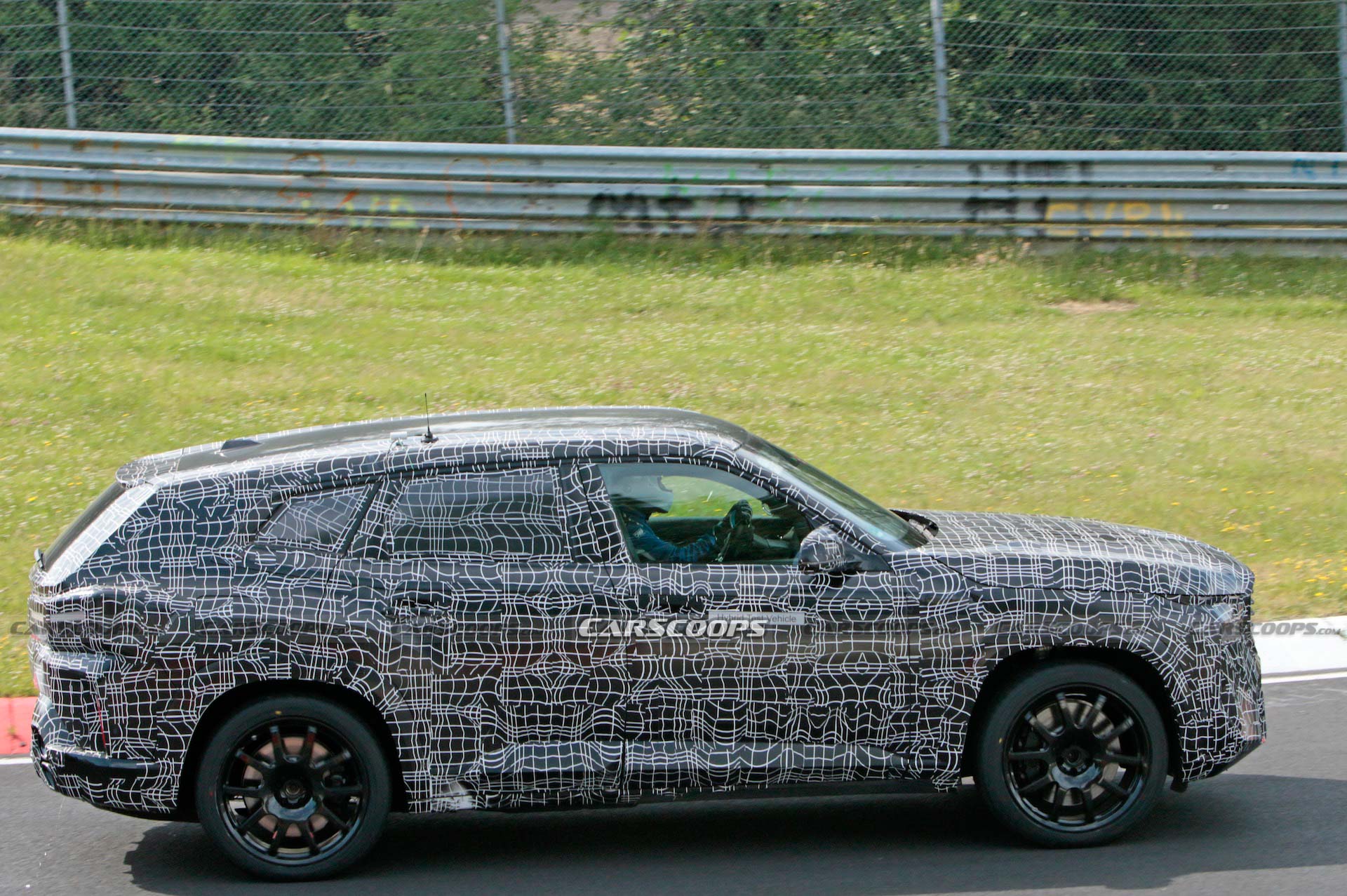 2023 BMW XM Hybrid Reveals A Hint Of Grille During Nürburgring Workout