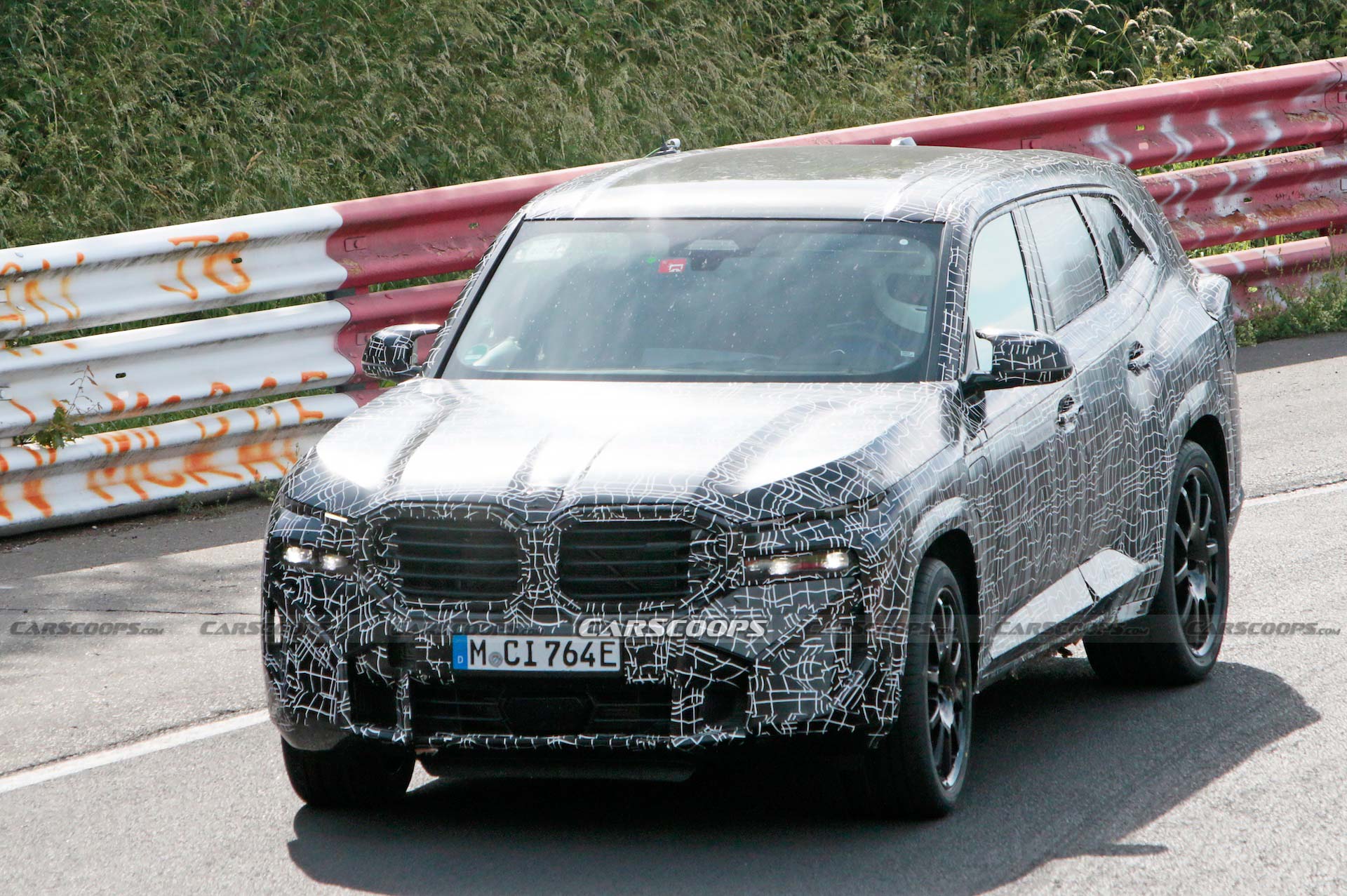 2023 BMW XM Hybrid Reveals A Hint Of Grille During Nürburgring Workout