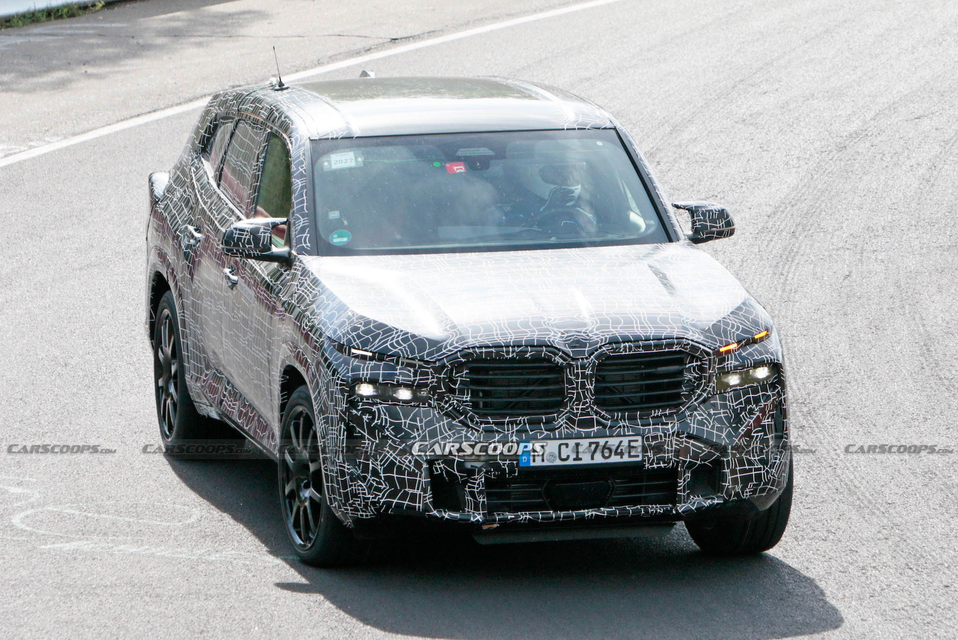 2023 BMW XM Hybrid Reveals A Hint Of Grille During Nürburgring Workout