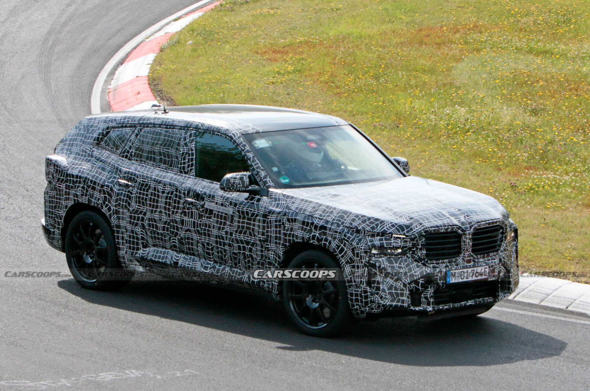 2023 BMW XM Hybrid Reveals A Hint Of Grille During Nürburgring Workout