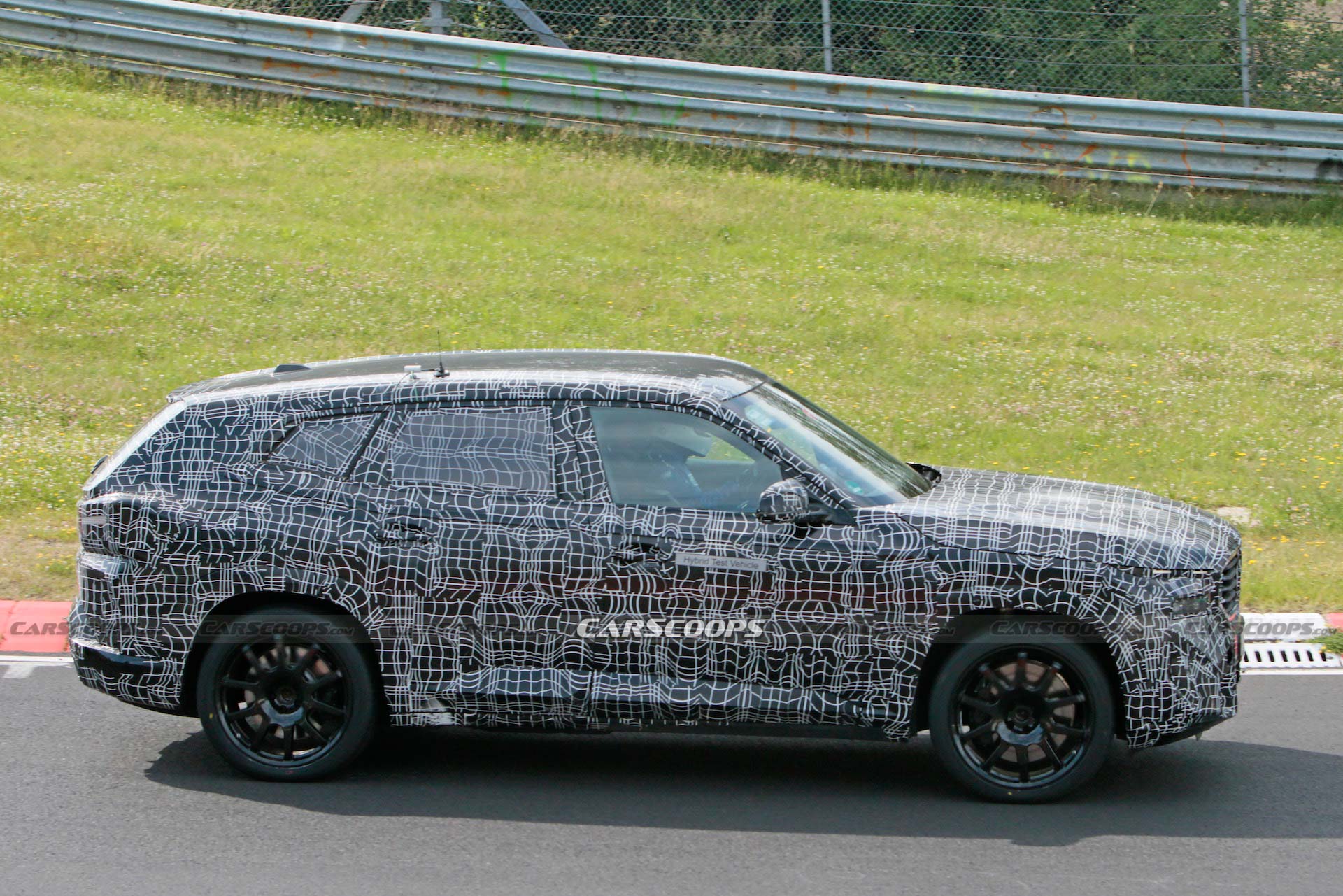 2023 BMW XM Hybrid Reveals A Hint Of Grille During Nürburgring Workout
