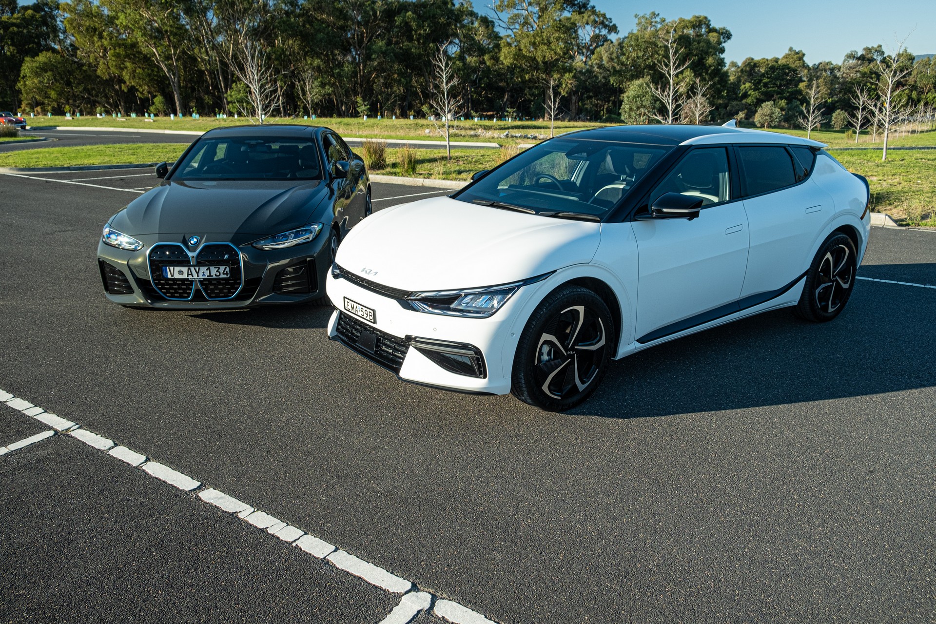 We Test The 2022 BMW i4 eDrive40 And Kia EV6 GT-Line AWD, Which Is Better?