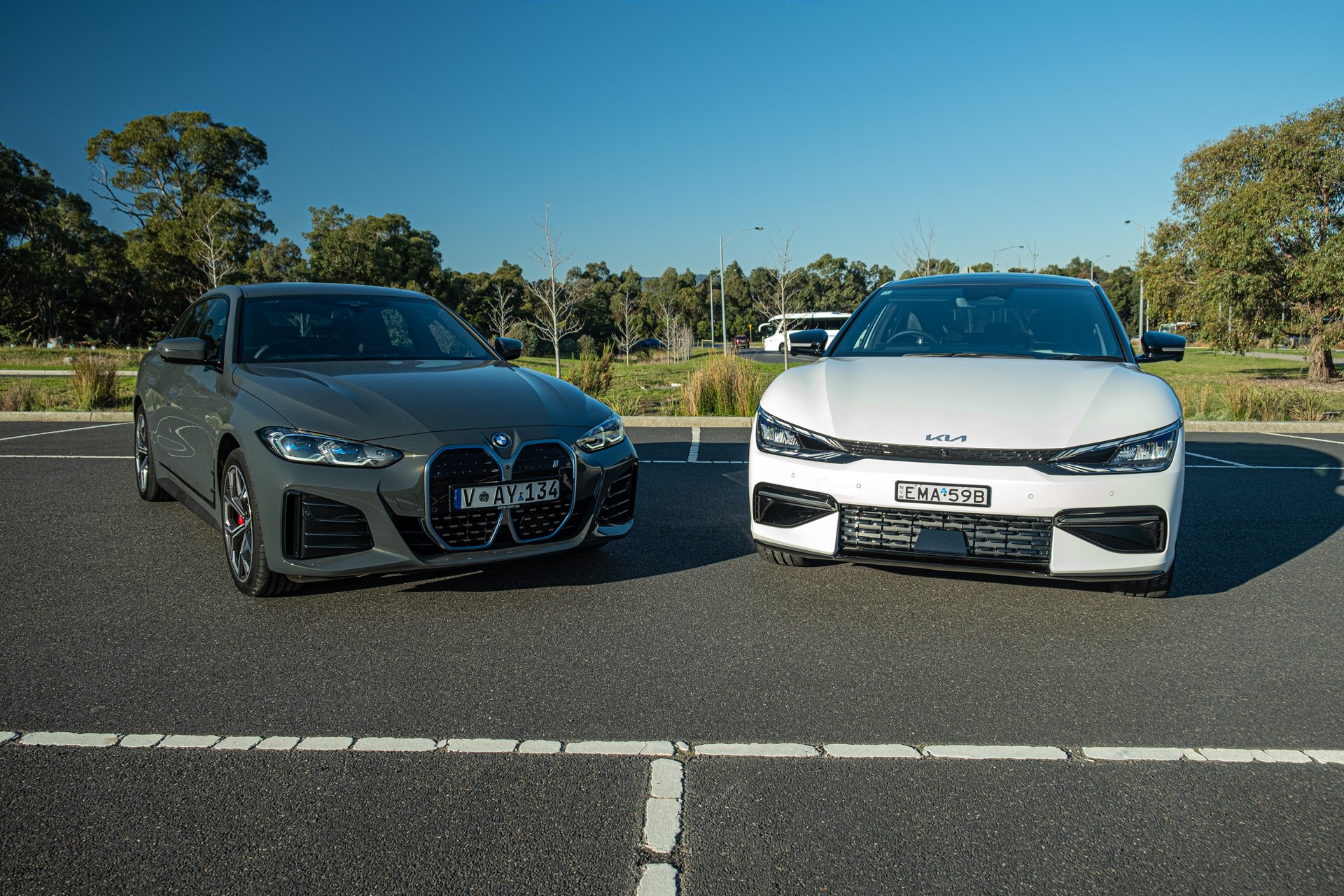 We Test The 2022 BMW i4 eDrive40 And Kia EV6 GT-Line AWD, Which Is Better?